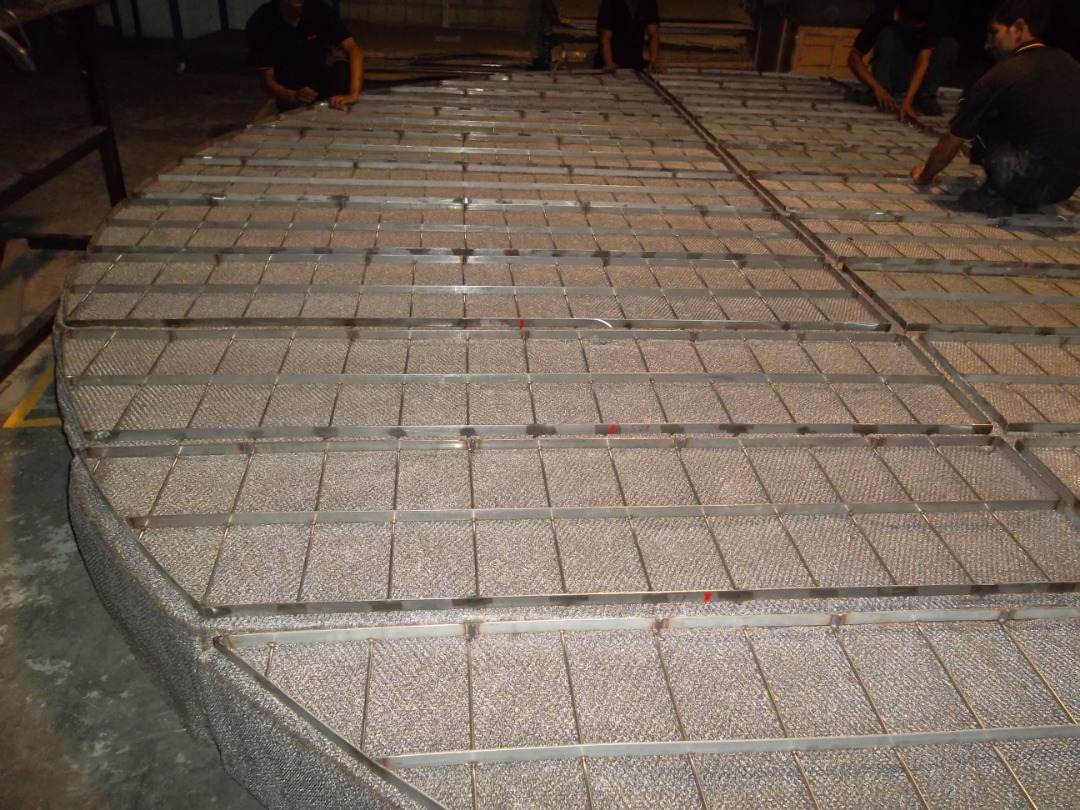 Demister Pad at ExxonMobil Plant