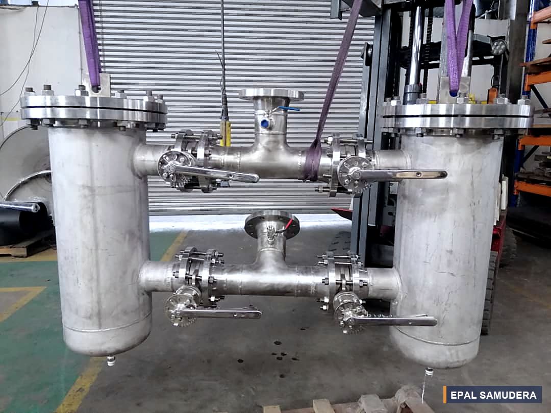 LEAKPROOF Duplex Basket Strainers